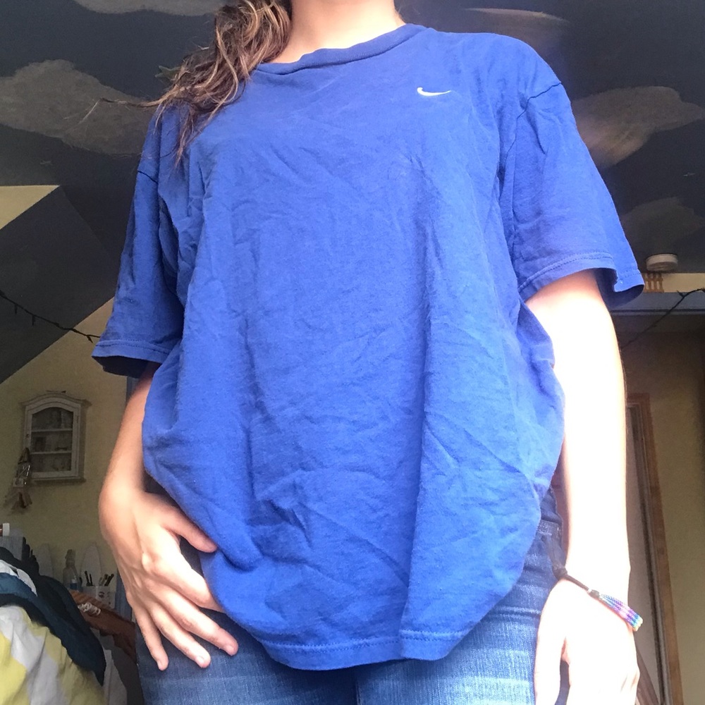 Nike blue shirt